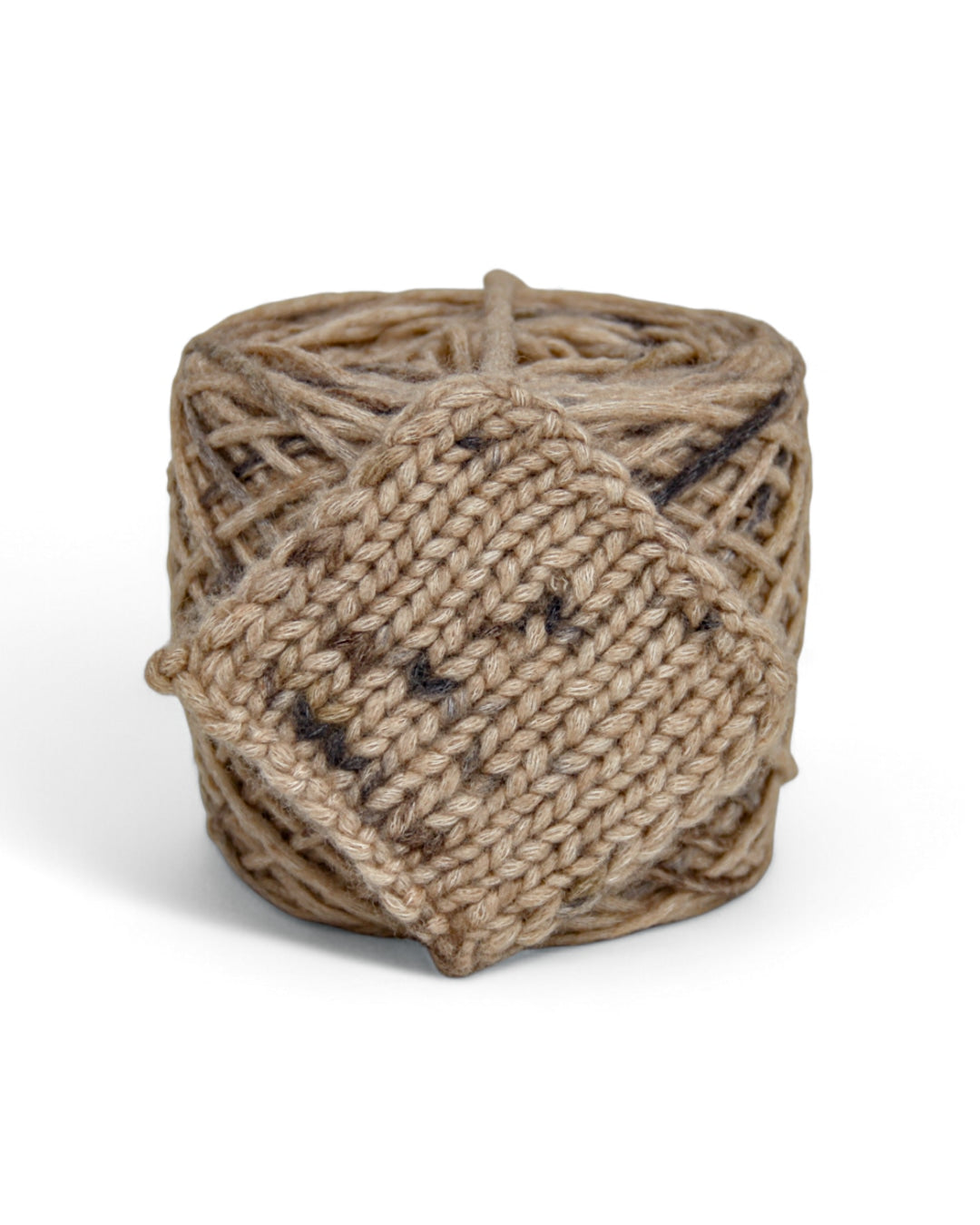 Alpina Soft Cinnamon Field — Italian merino alpaca cotton blend cord yarn 100g