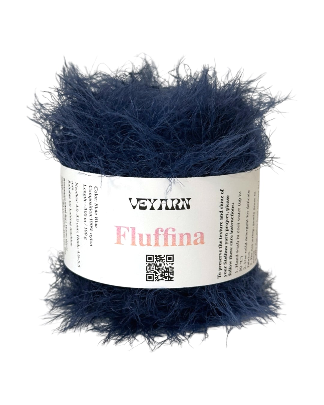 Set di filati Fluffina (6 × 100 g) — Toni freddi