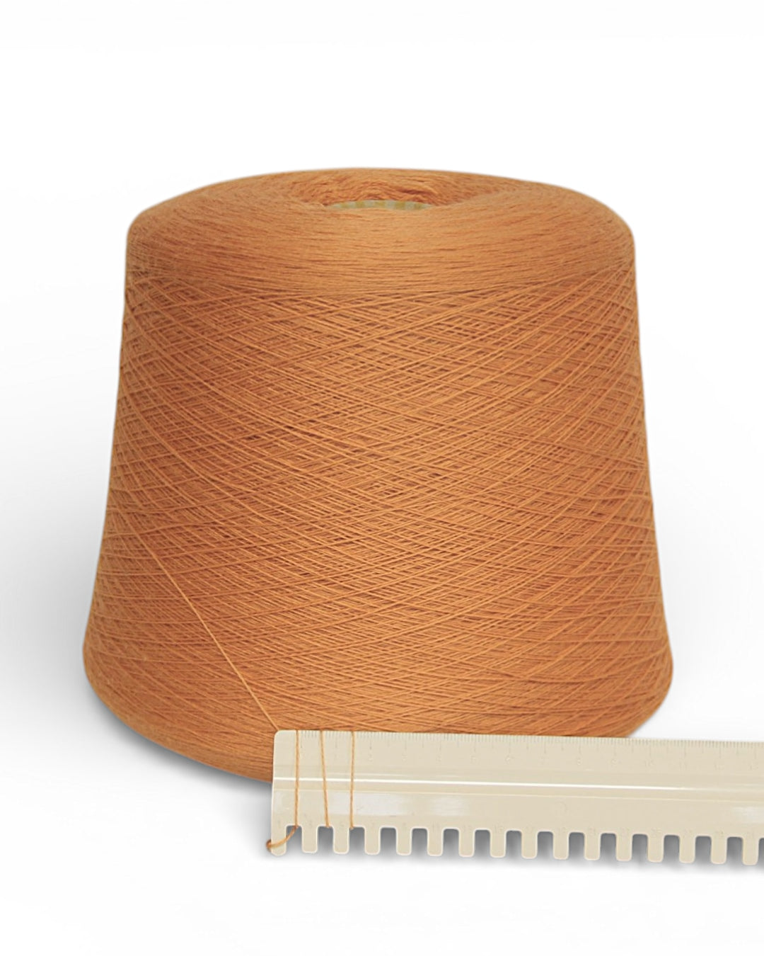 Harmony — Mandarino | Italian 100% extrafine merino wool cone yarn