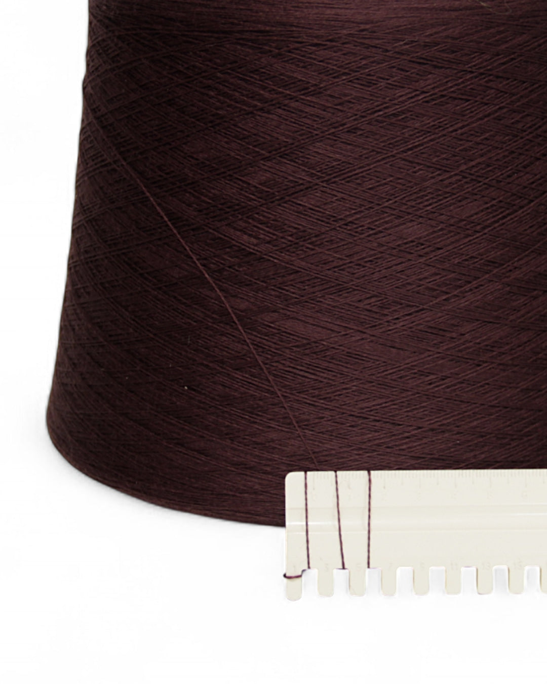 Harmony — Mahogany Brown | Italian 100% extrafine merino wool cone yarn