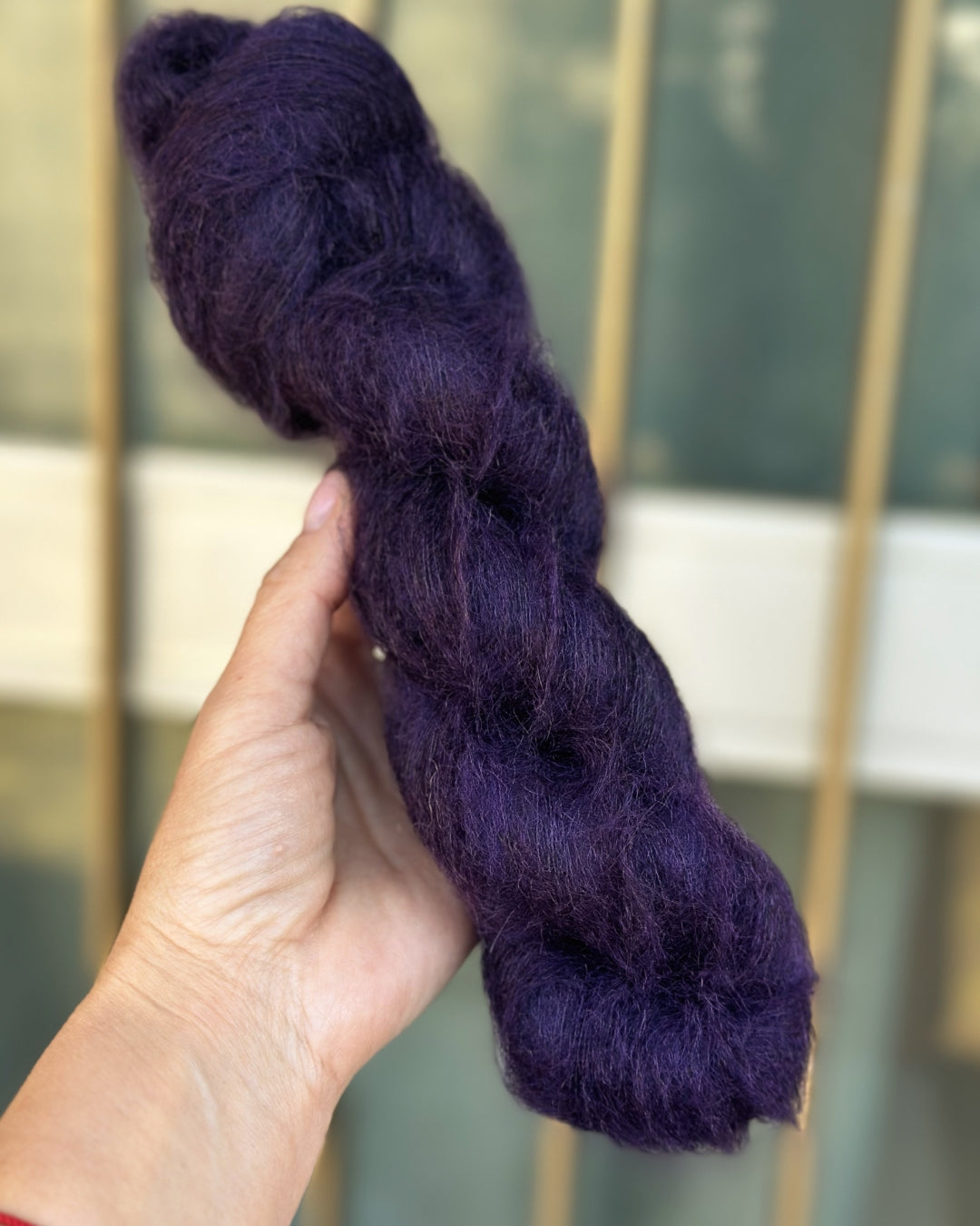 Super kid mohair Italy Yarn Aurora classic colors