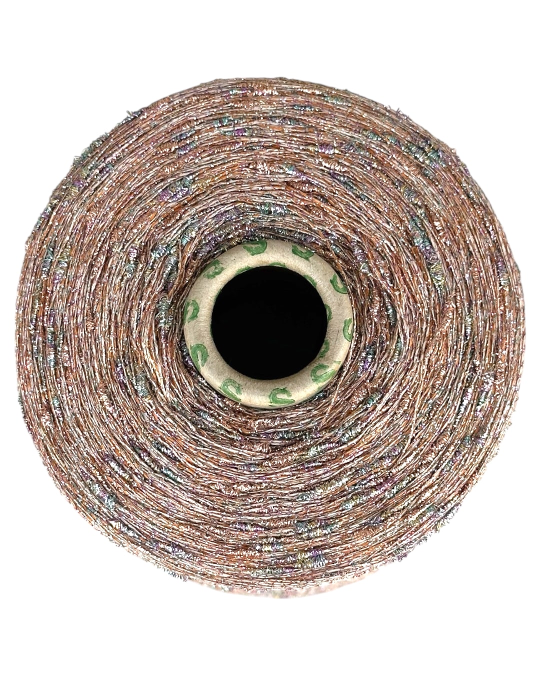 Roll of sandpaper with a white background