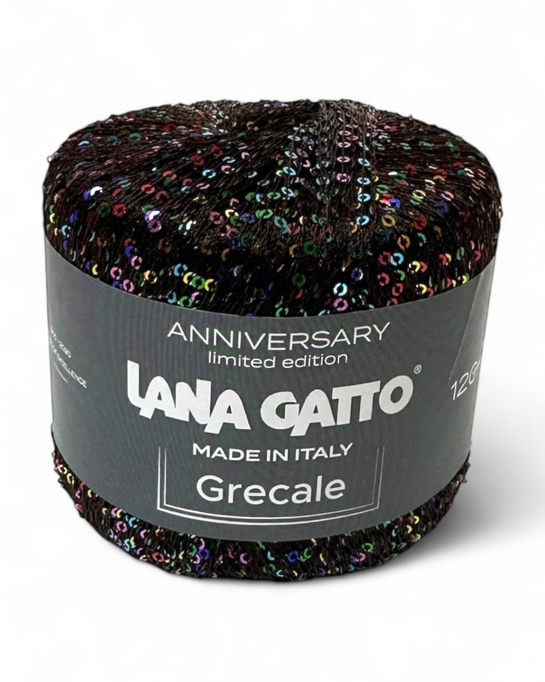 Filato con paillettes Lana Gatto Grecale 8988 – 25 g / 112 m
