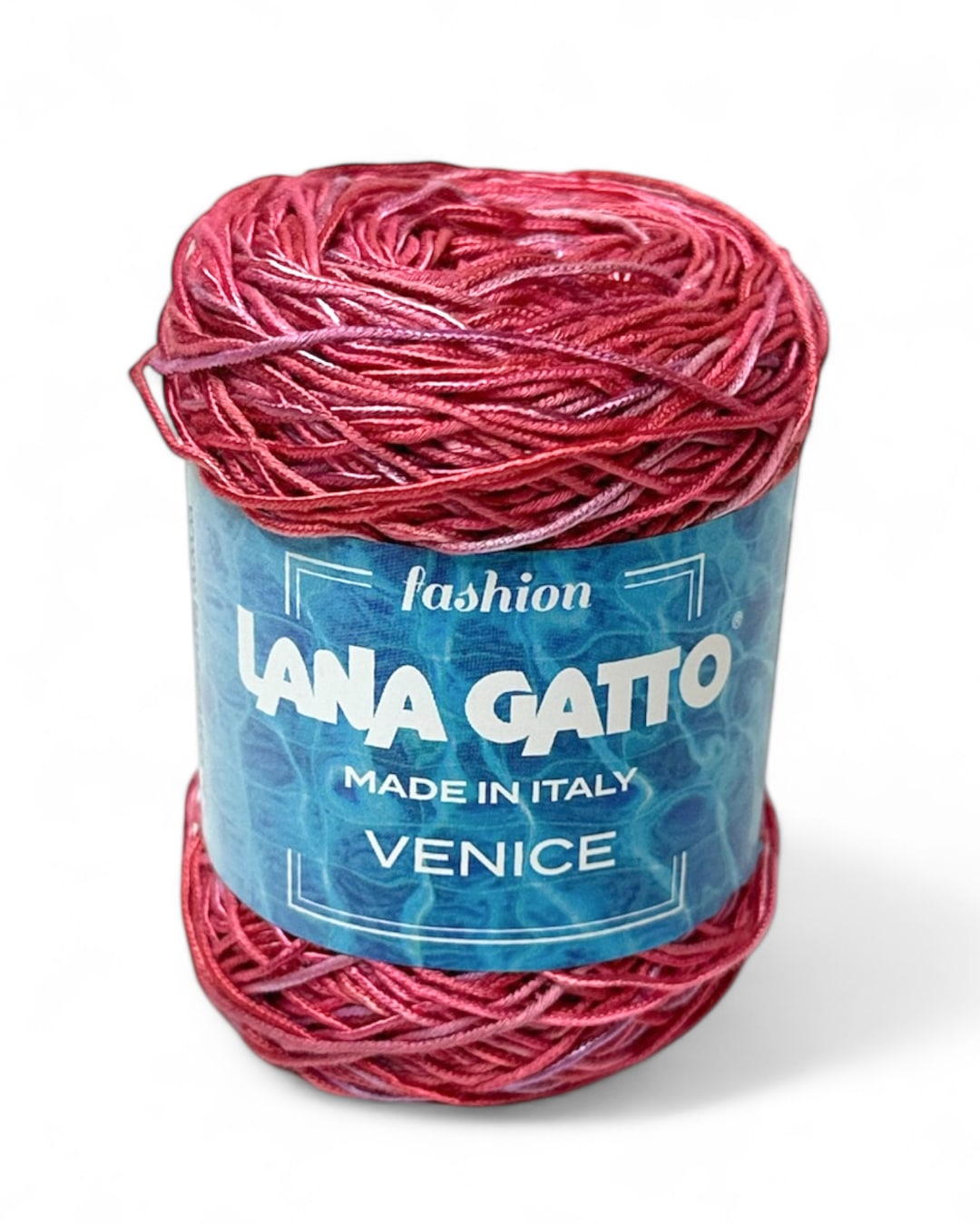 Lana Gatto Venice Yarn, Color 8893 (Cherry Pink), 50 g / 140 m