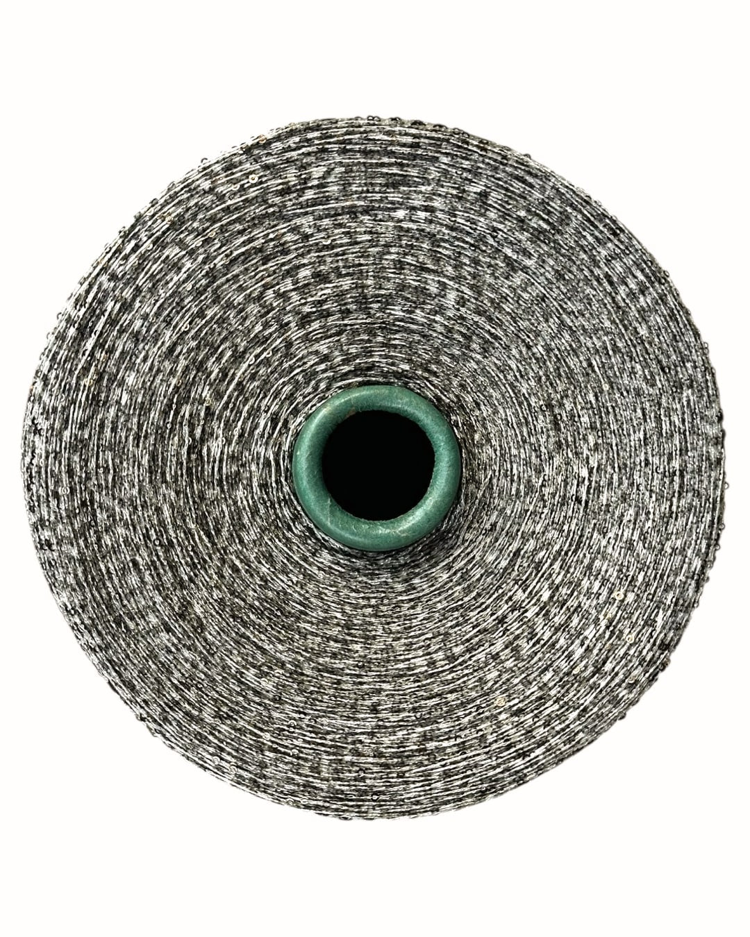 Top view of Gilded Ash cone — even sparkle distribution