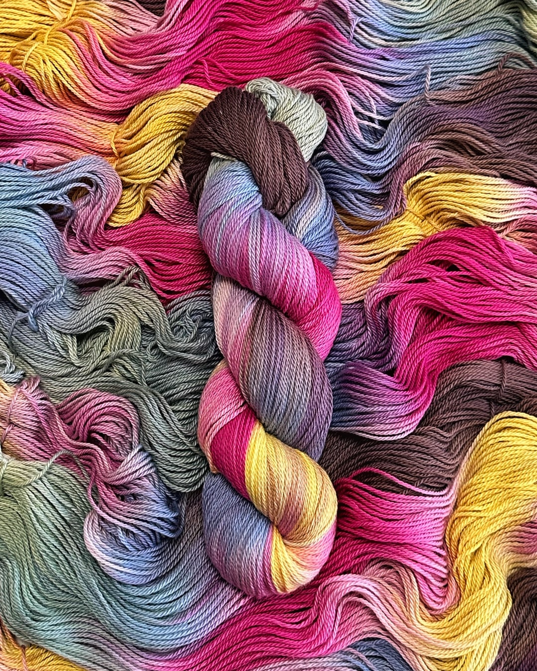 KIRON – Cotton Linen Yarn, Summer Carnival, 100g