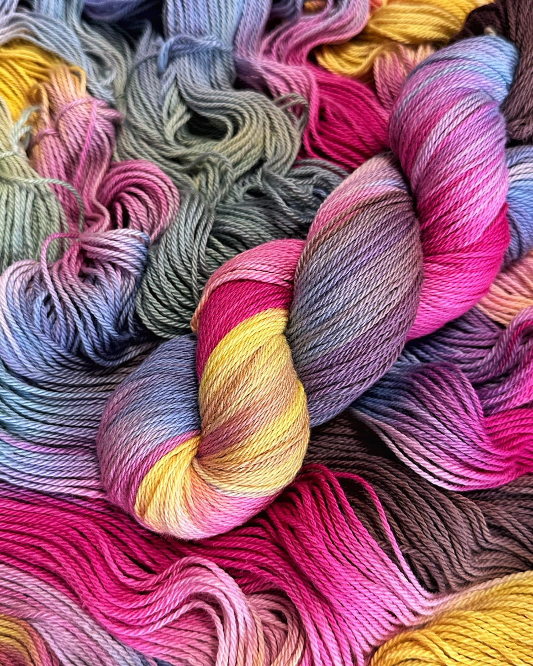 KIRON – Cotton Linen Yarn, Summer Carnival, 100g