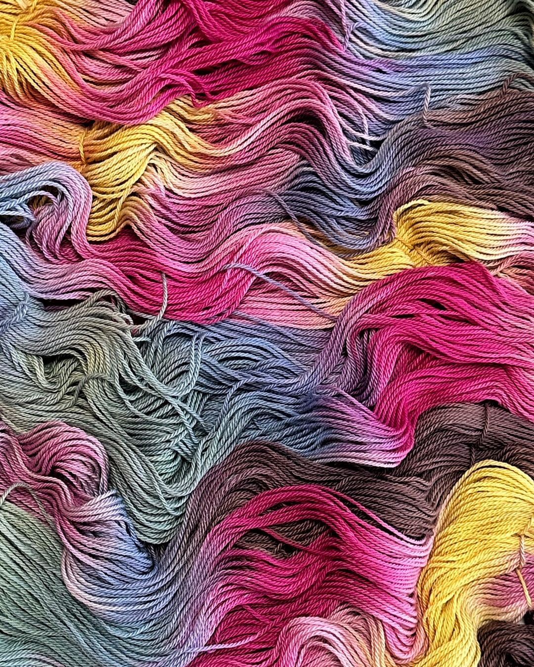 KIRON – Cotton Linen Yarn, Summer Carnival, 100g