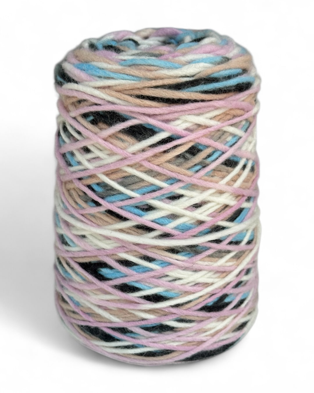 Cone yarn in pastel multicolor blend — VEYARN