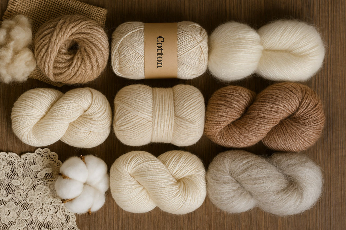 Yarn Types Explained: Wool, Cotton, Mohair, Silk, Angora & More
