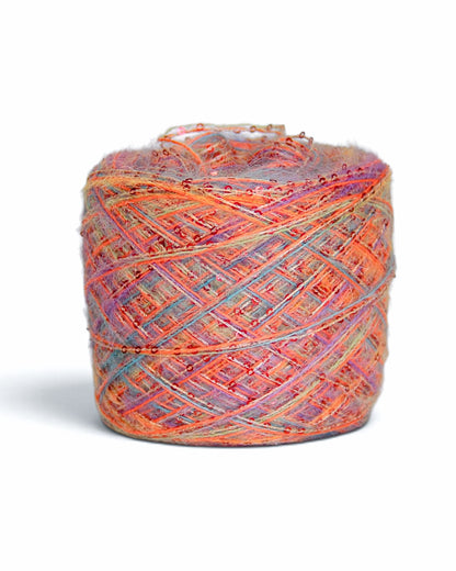 TRILOGIA SEQUIN — Mix of Three Italian Yarns with Sequins