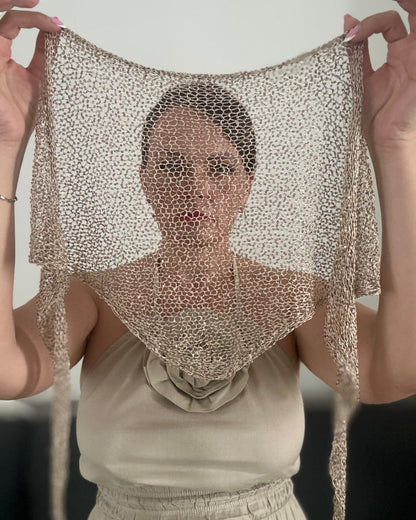 Sequin Triangle Scarf – Video Companion Guide (Printable PDF)