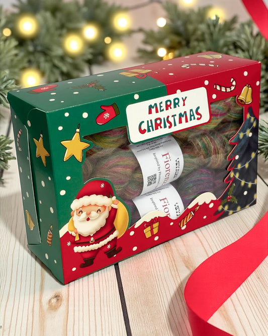 Fiorenza Christmas Yarn Set – Fresia · Geranio · Viola