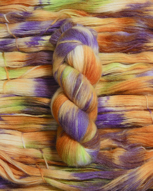 Pumpkin Orchid – Super Baby Alpaca Yarn, 400 m / 100 g