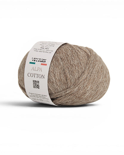 ALPACOTTON — Luxury Baby Alpaca, Cotton & Merino Wool Yarn | 125 m / 50 g