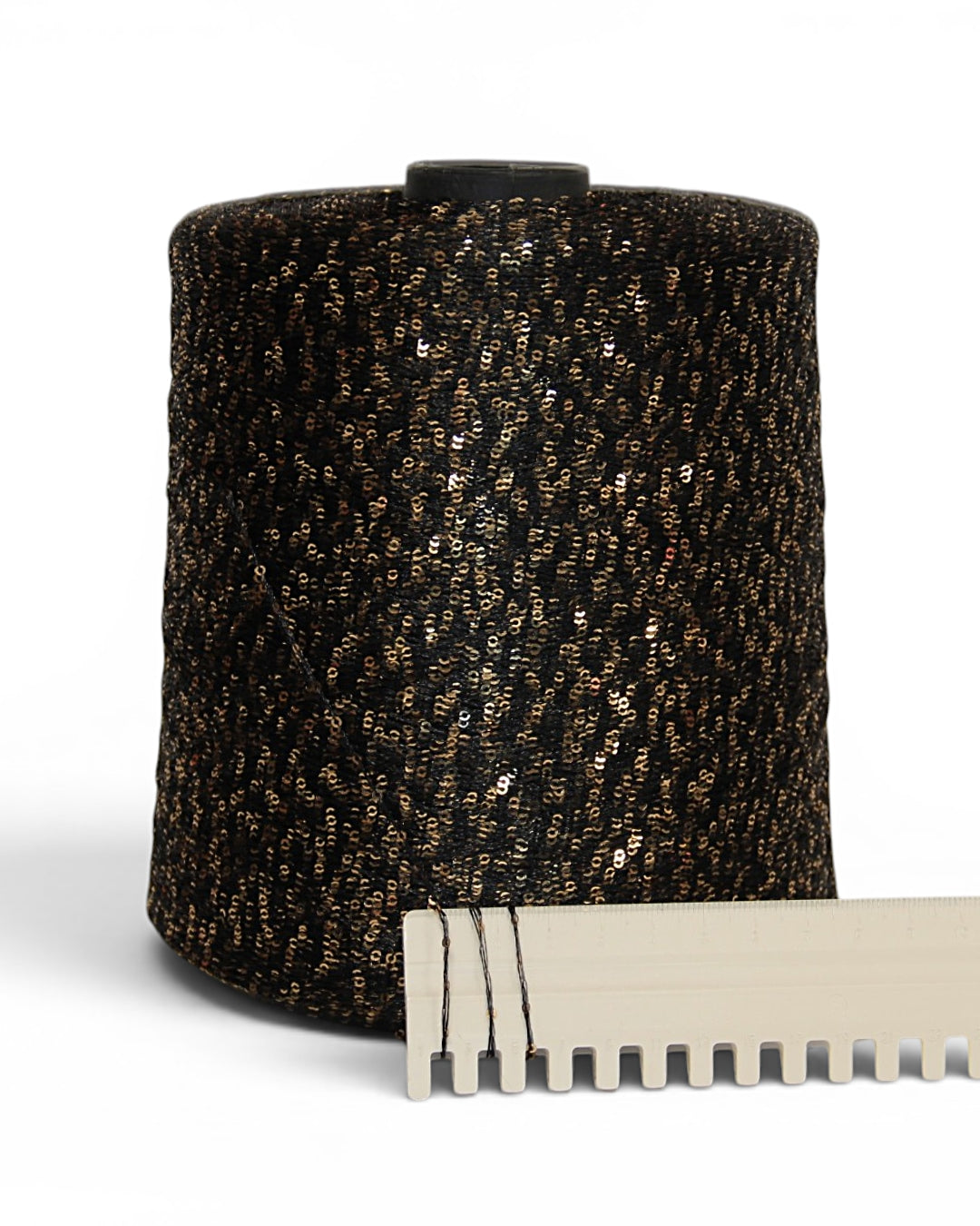 Sequin Yarn on Cone — Sparkle Thread for Knitting & Crochet