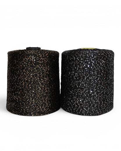 Sequin Yarn on Cone — Sparkle Thread for Knitting & Crochet