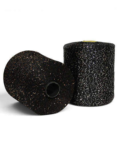 Sequin Yarn on Cone — Sparkle Thread for Knitting & Crochet