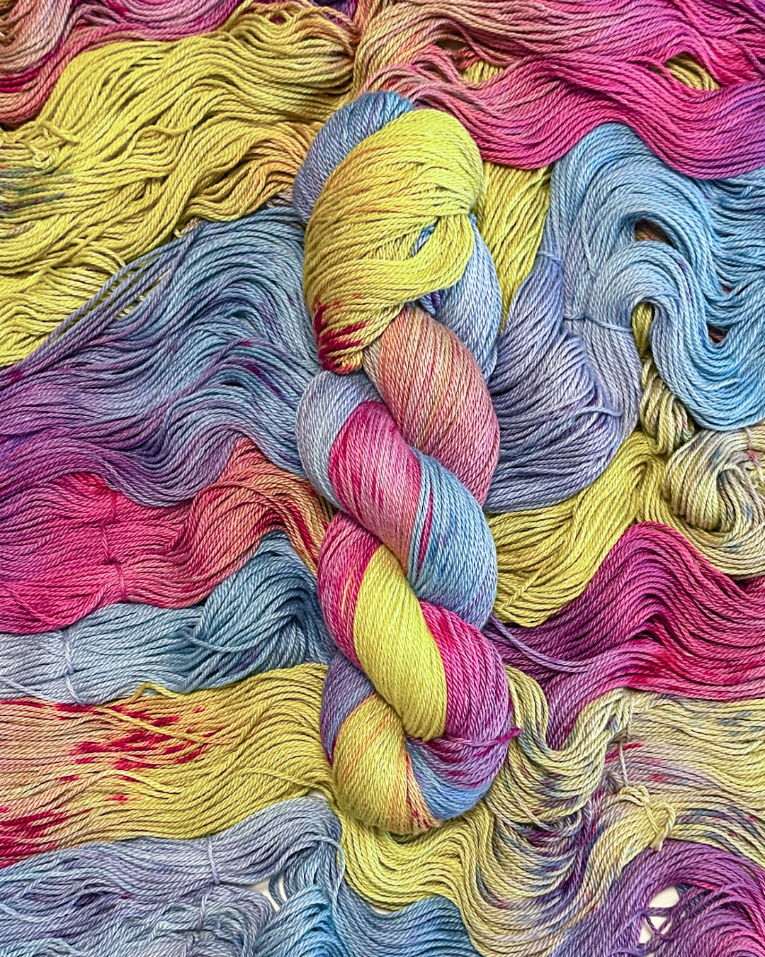 KIRON – Cotton Yarn, Color Electric Samba, 100g