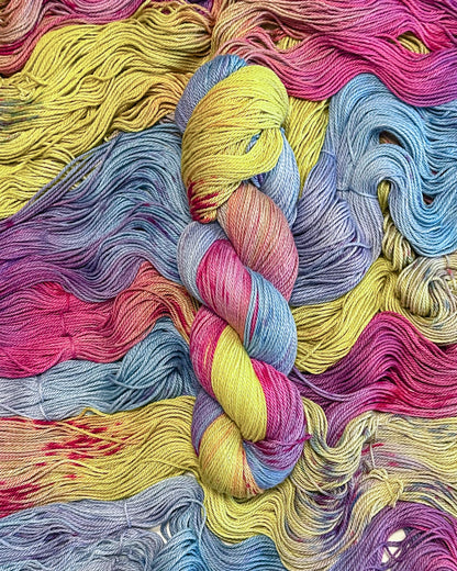 KIRON – Cotton Yarn, Color Electric Samba, 100g