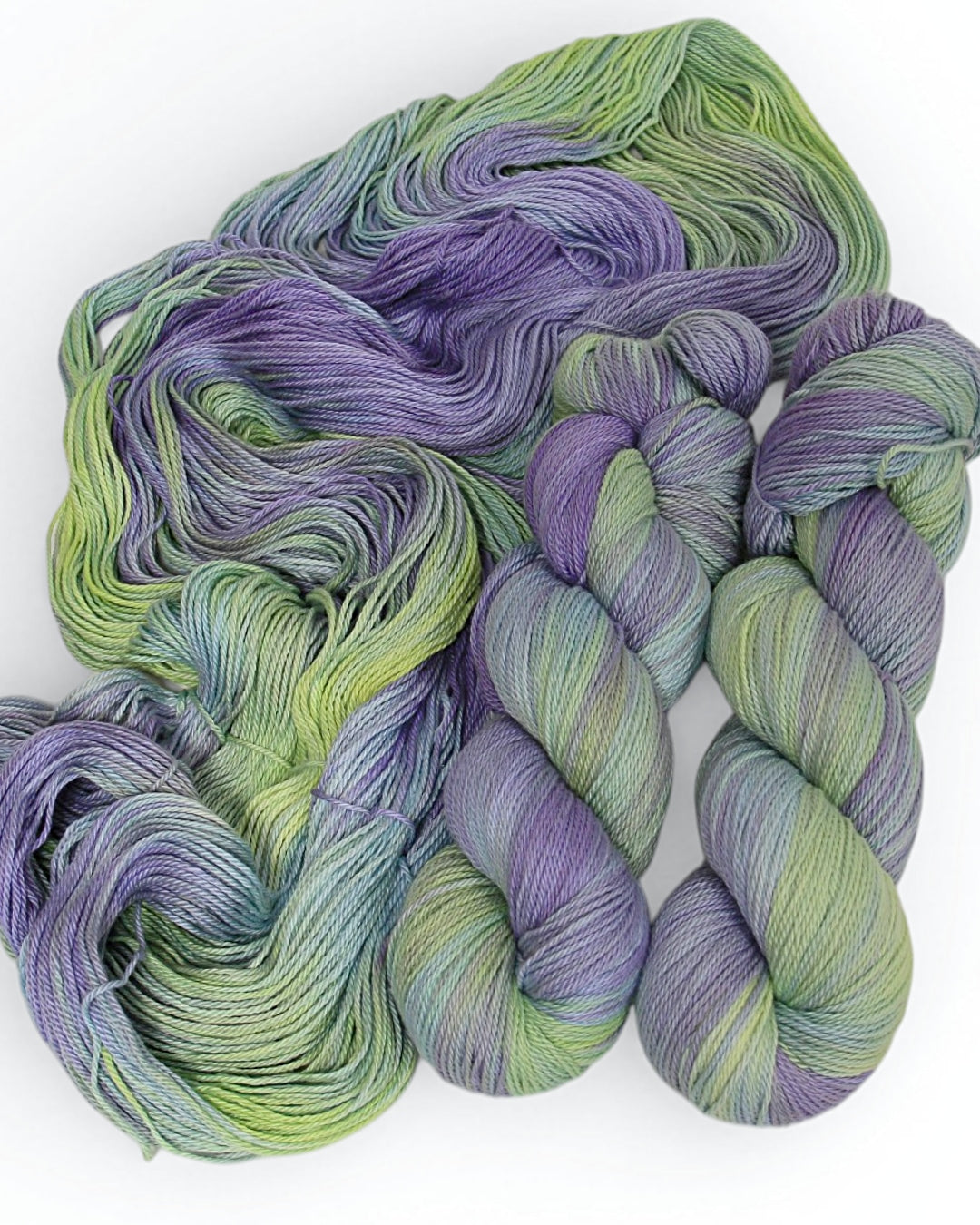 KIRON – Cotton Yarn, Color Violet Moss, 100g