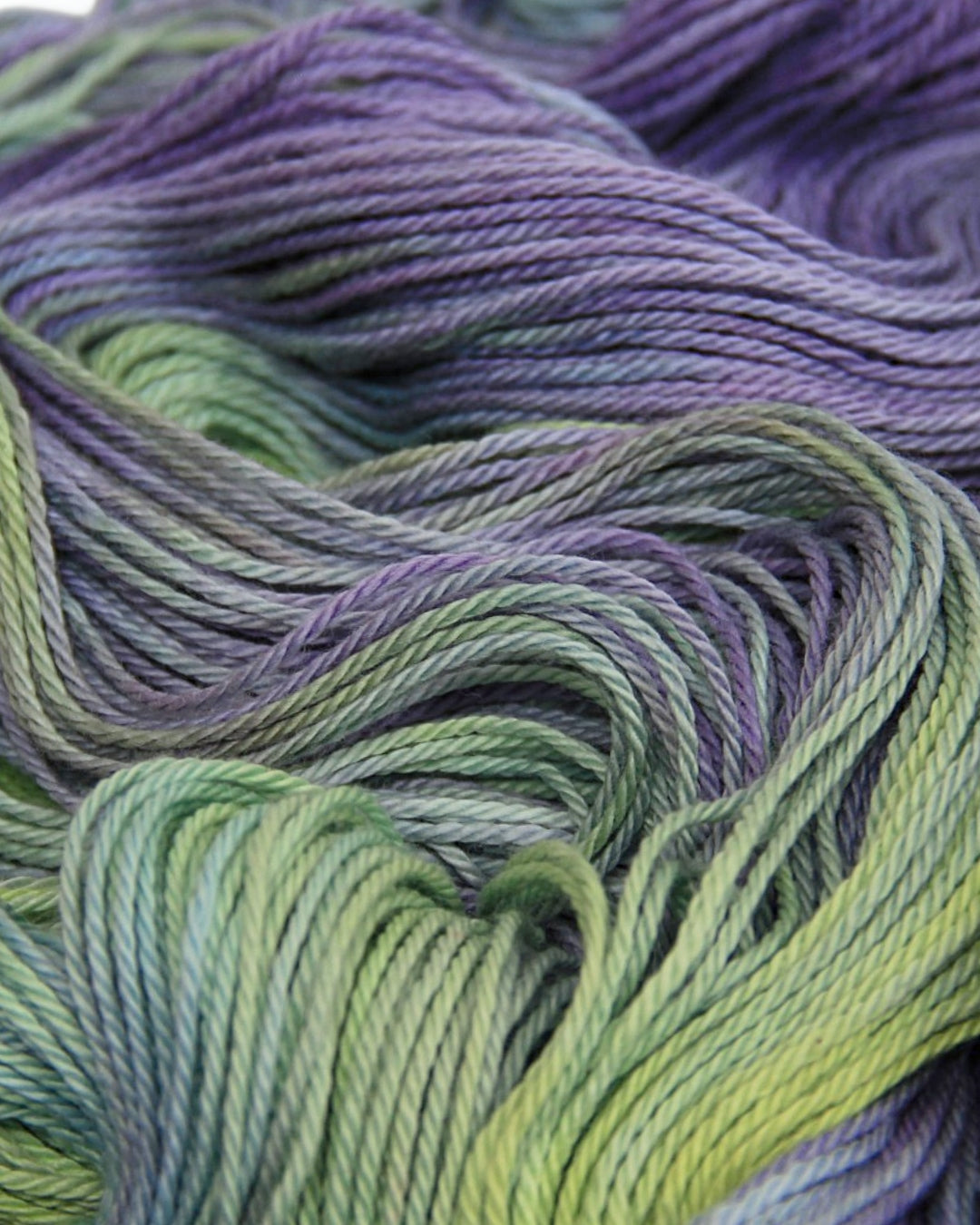 KIRON – Cotton Yarn, Color Violet Moss, 100g