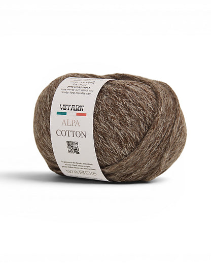 ALPACOTTON — Luxury Baby Alpaca, Cotton & Merino Wool Yarn | 125 m / 50 g
