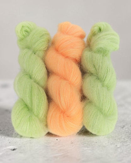 Soft Palette — Kid Mohair on Silk Yarn