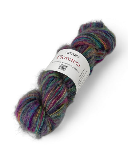Color Iris — Italian Fiorenza yarn (baby alpaca, extrafine merino, polyamide) 500m/50g