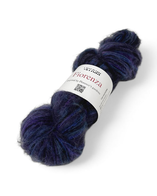 Color Lavanda — Italian Fiorenza yarn (baby alpaca, extrafine merino, polyamide) 500m/50g