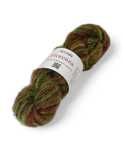 Color Peonia — Italian Fiorenza yarn (baby alpaca, extrafine merino, polyamide) 500m/50g