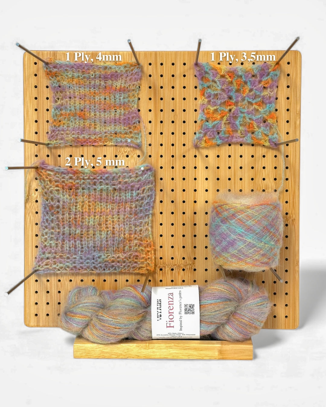 Color Girasole — Italian Fiorenza yarn (baby alpaca, extrafine merino, polyamide) 500m/50g