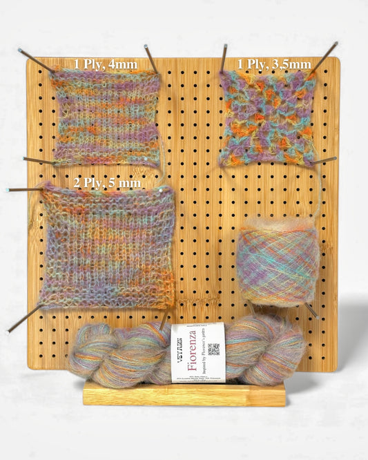 Color Girasole — Italian Fiorenza yarn (baby alpaca, extrafine merino, polyamide) 500m/50g