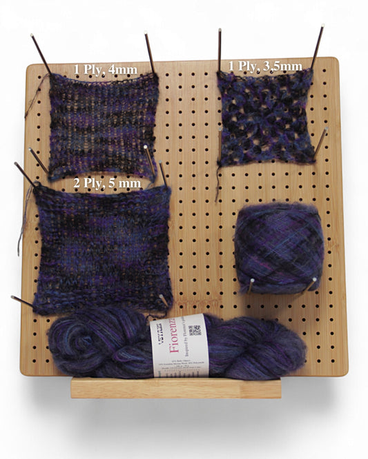 Color Lavanda — Italian Fiorenza yarn (baby alpaca, extrafine merino, polyamide) 500m/50g
