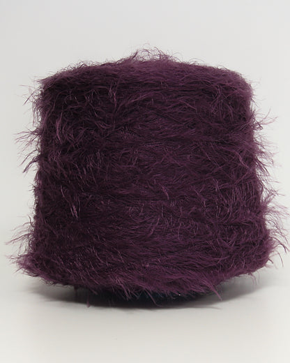 Plum Fluffina yarn, 100% Nylon, 300 m / 100 g