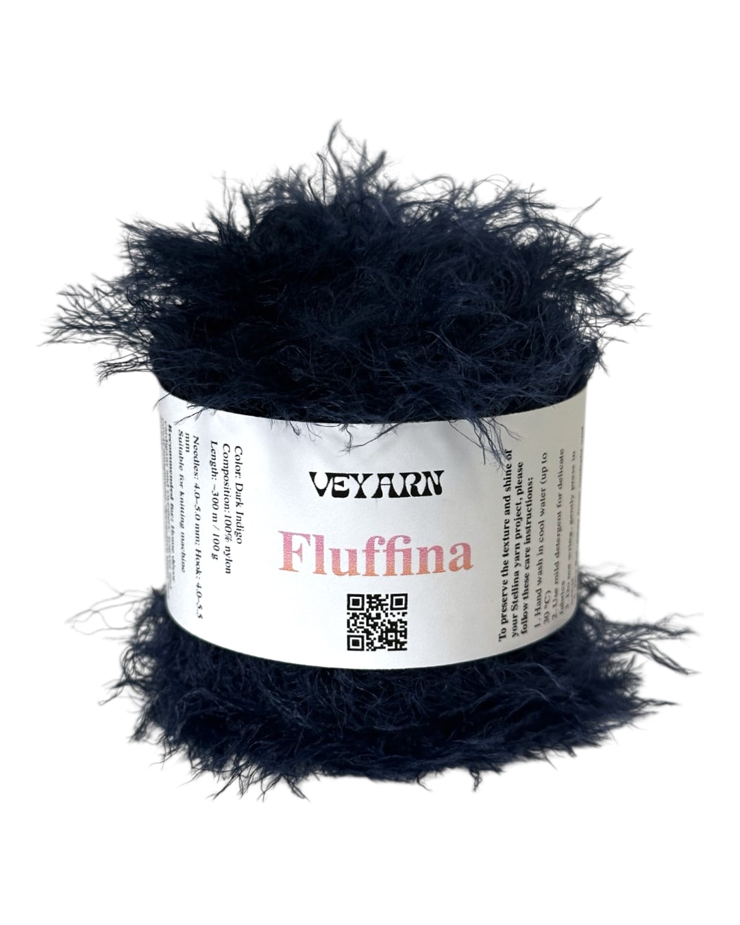 Fluffina Yarn Set (6 × 100 g) — Cool Shades