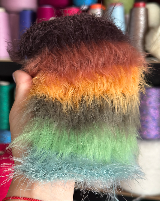 Set di filati Fluffina (6 × 100 g) — Natural & autumn shades