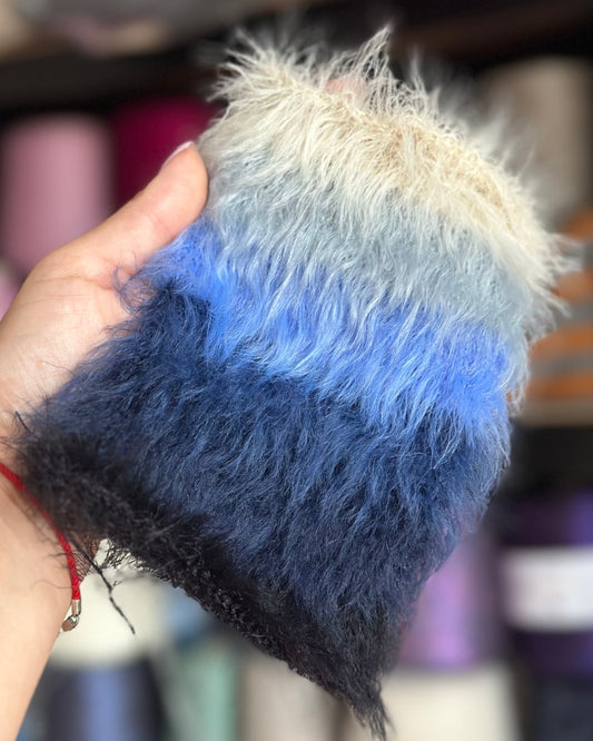 Set di filati Fluffina (6 × 100 g) — Toni freddi