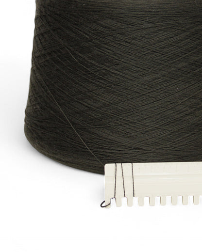 Harmony — Olive Night | Italian 100% extrafine merino wool cone yarn
