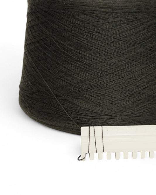 Harmony — Olive Night | Italian 100% extrafine merino wool cone yarn