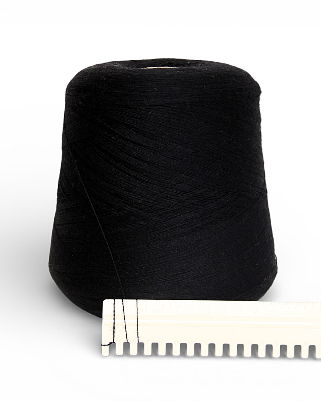 Harmony — Black | Filato italiano 100% merino extrafine su cono