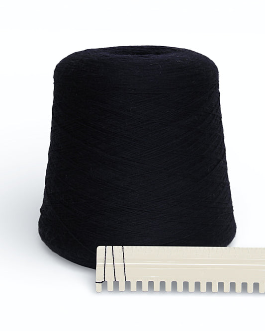 Harmony — Midnight Navy | Filato italiano 100% merino extrafine su cono