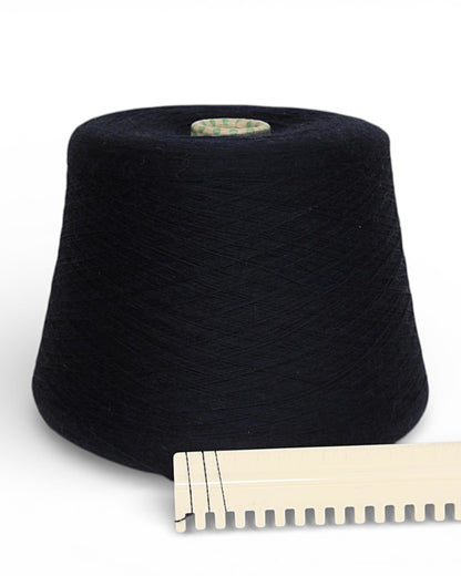 Harmony — Midnight Depth | Italian 100% extrafine merino wool cone yarn