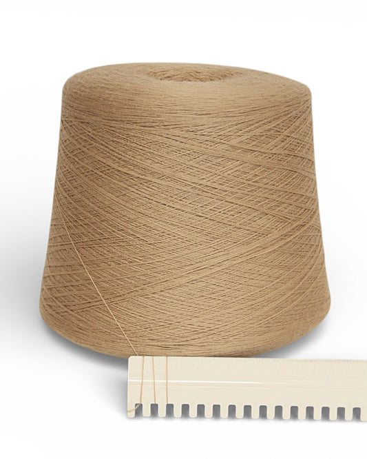 Harmony — Camel Castellano | Italian 100% extrafine merino wool cone yarn