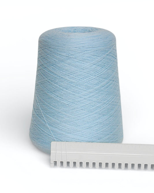 Harmony — Azzurro | Italian 100% extrafine merino wool cone yarn