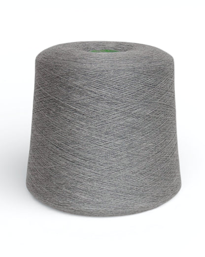 Harmony — Argento melange | Italian 100% extrafine merino wool cone yarn