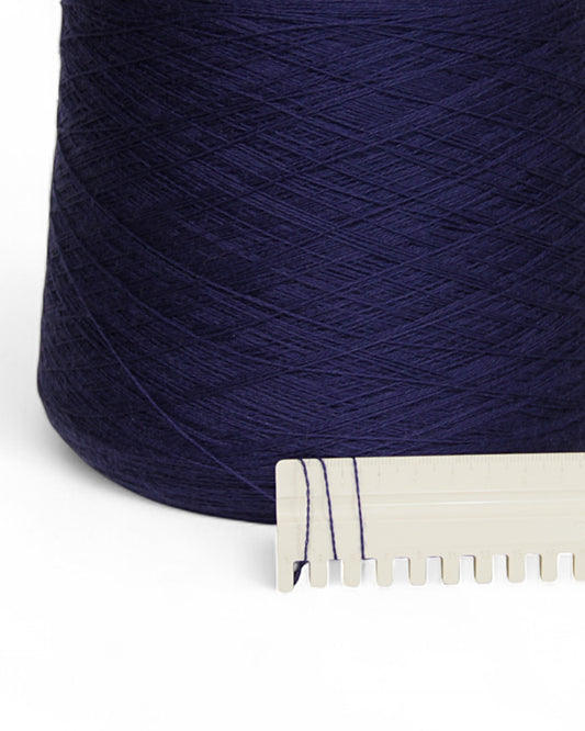 Harmony — Midnight Indigo | Italian 100% extrafine merino wool cone yarn