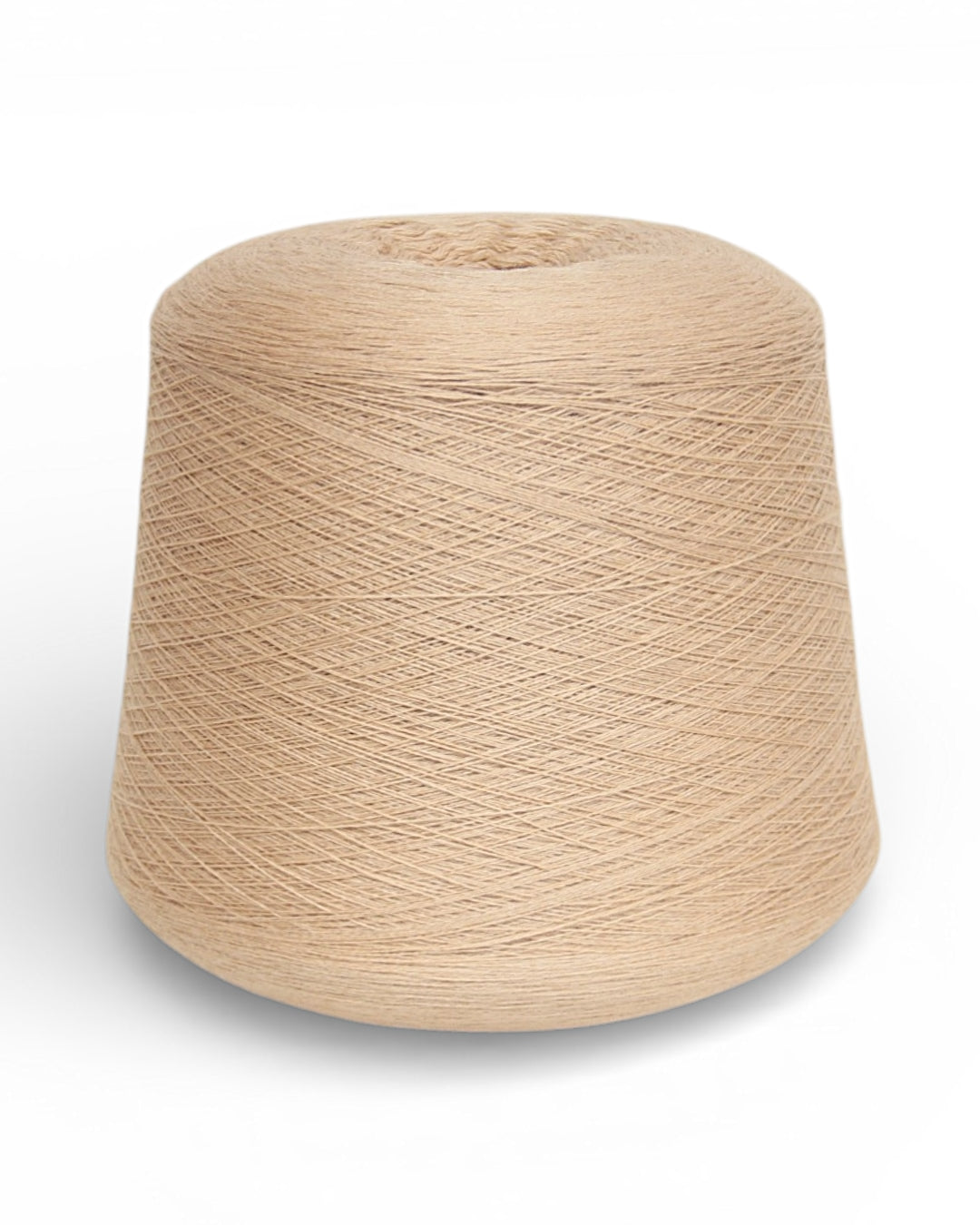 Harmony — Light Beige | Italian 100% extrafine merino wool cone yarn