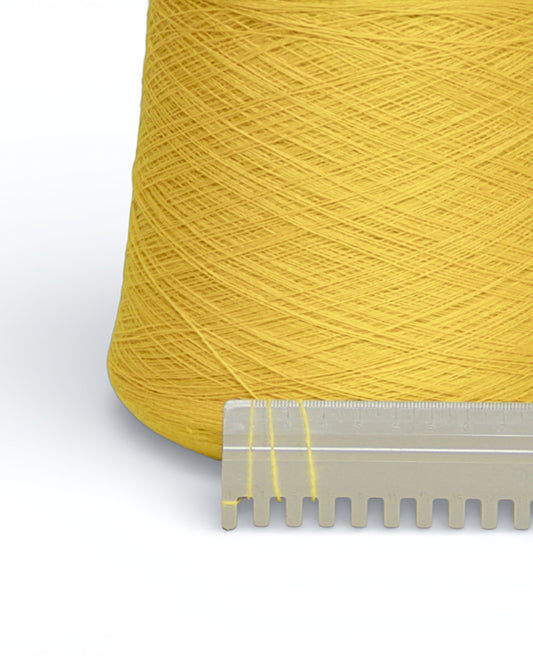 Harmony — Lemon Zest | Italian 100% extrafine merino wool cone yarn