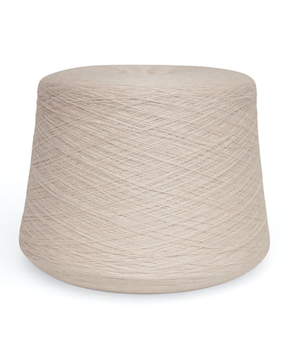 Harmony — Flour | Italian 100% extrafine merino wool cone yarn